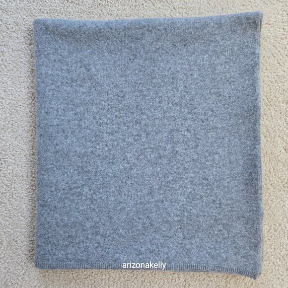 NWOT Zara Cashmere Scarf Grey Wrap Oversized - Picture 11 of 15